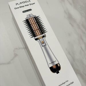 PLAVOGUE Dual Voltage Hair Blow Dryer Brush Volumizer European Travel BRAND NEW